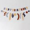 Non-Woven Fabric Birthday Banner for Children's First Birthday Celebration