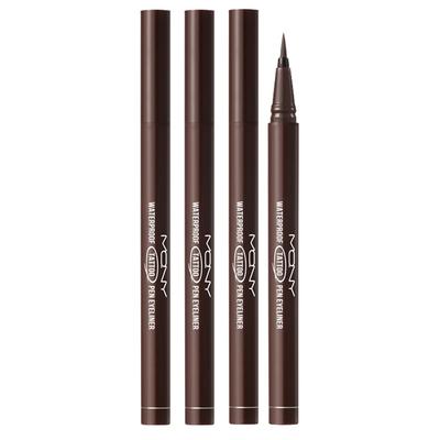 McQueen New York Wasserdichter Tattoo-Stift Eyeliner 0,5g, Tiefbraun, 3 Stück