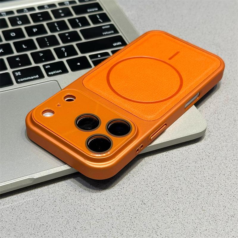 Magnetic Glass Lens Protector for iPhone 14-17 Pro Cases