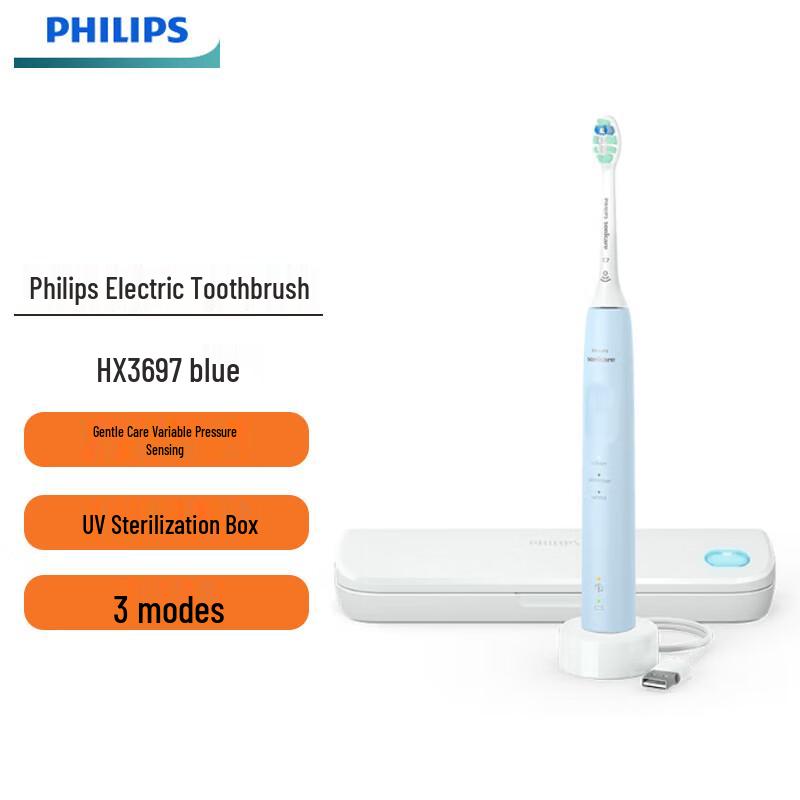 

Philips Healthy Gum Care Sonic Electric Toothbrush with UV Sanitizer