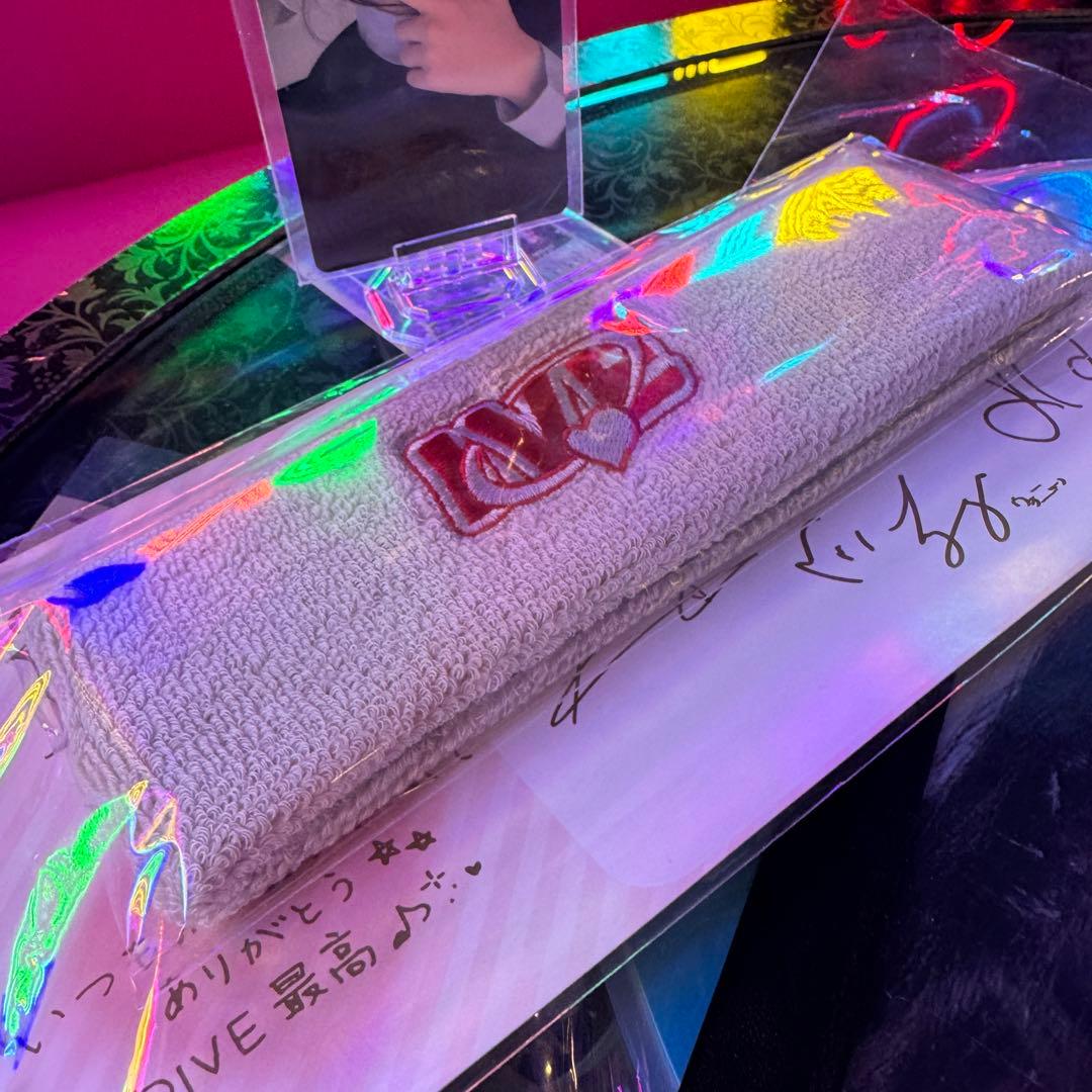 

[USED] IVE FC Limited Edition Bandana, Not for Sale, Rare, Hard to Find, Korean Idol Merchandise