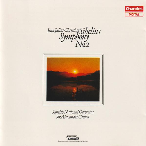 

CD JEAN SIBELIUS - ROYAL SCOTTISH NATI - Sibelius - Symphony No 2 CHAN8303 Chandos 1983 UK Classical Used