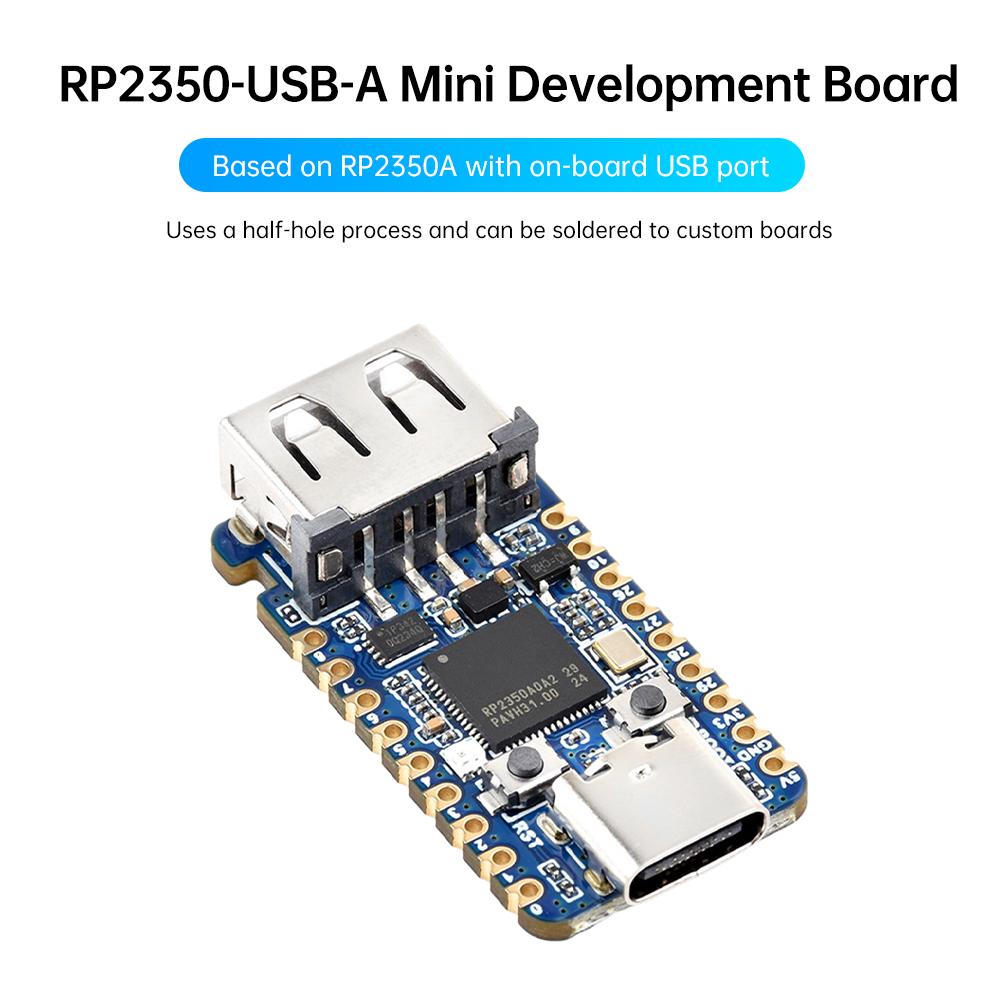 RP1111-USB-A Erweiterungs-Entwicklungsboard Mikrocontroller Prozessor Basierend auf Raspberry Pi Pico 1 Entwicklungsboard Typ C