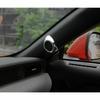 2x Interior A-pillar Speaker Decor Ring Cover Trim for Ford Mustang 2015+ Chrome
