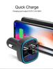 Car Bluetooth MP3 Player & Smart Voice Navigation with Dual USB Charger