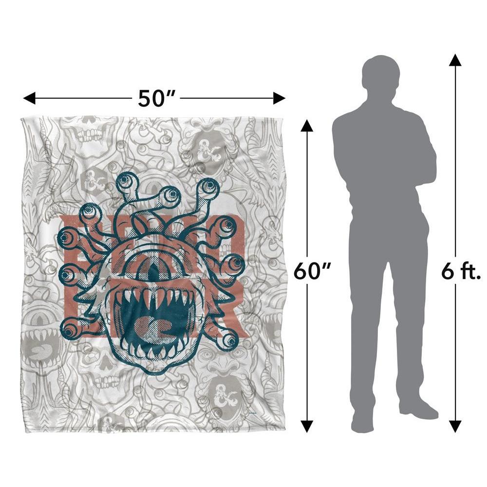 Dungeons & Dragons Retro Beholder Blanket