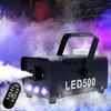 Sharelife Mini 500W Red, Green, Blue LED Fog Machine, Portable, Wireless Infrared Remote Control, for Halloween/Weddings/Discos/Clubs/Stages, Smoke Ef