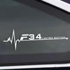 DSYCAR 1Pcs For BMW F01 F02 F07 F10 F15 F16 F20 F25 F30 F31 F34 F45 F46 F48 F82 F85 F87 Car Side Window Stickers
