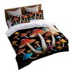 Mushroom Plant Three-Piece Quilt Cover 3D Digital Printing Quilt Cover Bedding Home Textiles