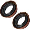 2 Pcs Front Axle Shaft Seal Compatible with Jeep Wrangler 2013-2018, Wrangler JK 2018, OE 68304271AA
