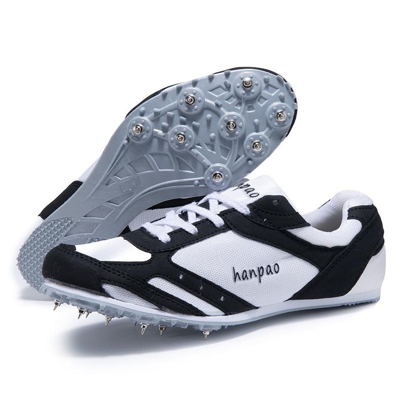 

Новые шиповки для легкой атлетики мужские дышащая сетка соревновательные спринтерские тренировочные кроссовки для прыжков в длину 45