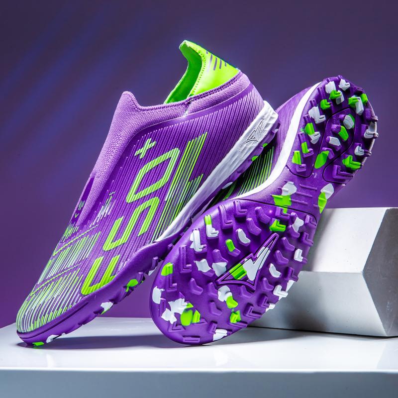 New Men Soccer Shoes Sport Comfortable Adult Non-Slip Indoor Cleats Sport Futsal Training Match Grass Ultralight Football Boots
