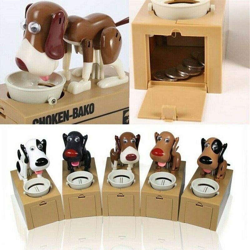 Lovely Puppy Pet Coin Storage Bank Ideal For Kids Gift And Daily Savings Fun