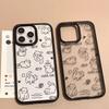 Acrylic Phone Case for iPhone 11 12 13 14 Pro 12 14 16 Pro Max for Samsung A16 A36 A56 S24 FE High-quality Painted Anti-fall Mobile Phone Case