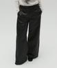 Soltipebeul Soft Padded Wide Pants [Charcoal]