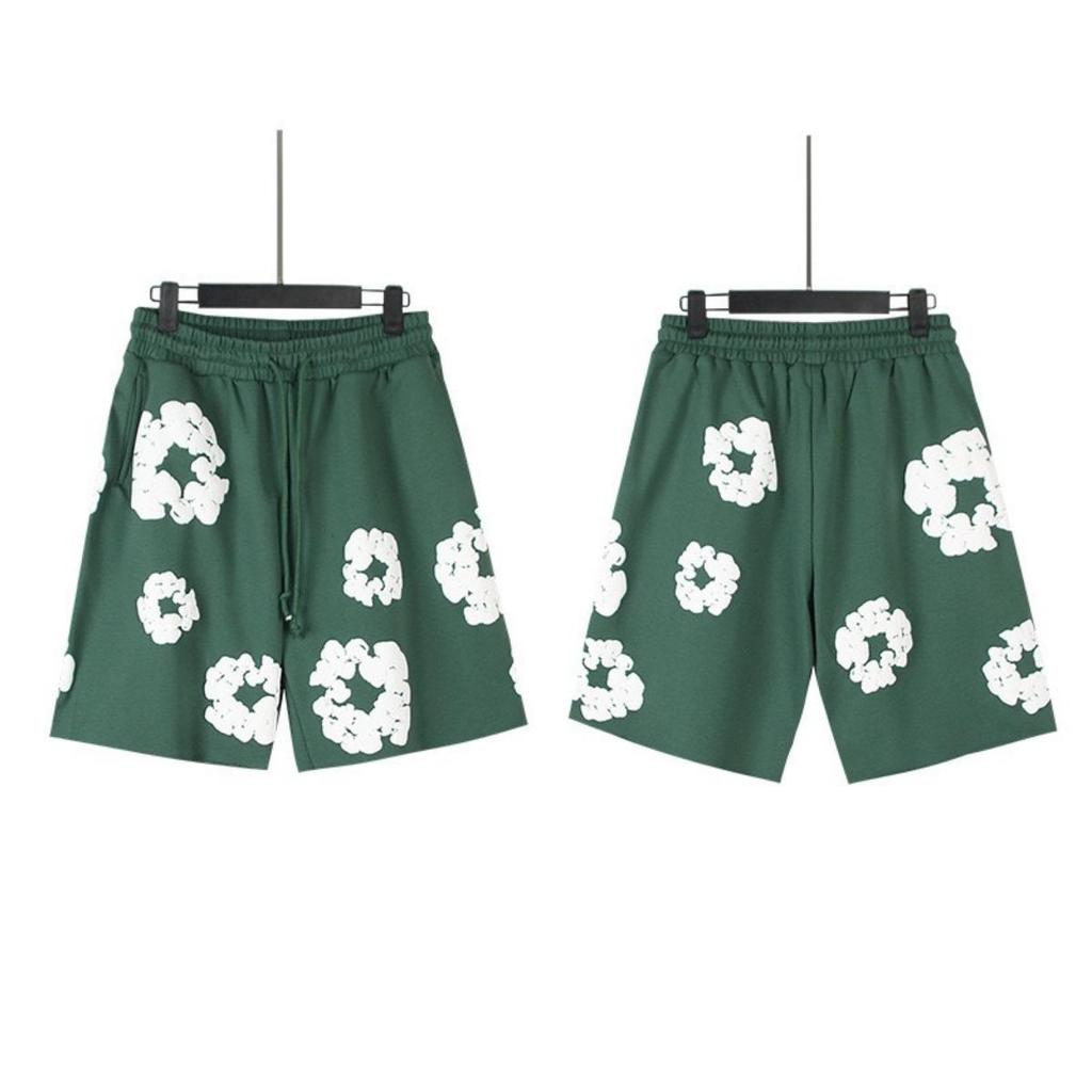 Casual Harajuku Y2k Amerikaanse 3D-geprinte bloemenshorts Vakantie Buitenshorts