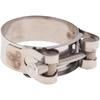 Stainless Steel Exhaust Band Clamp, Exhaust Clamp Stainless Steel Exhaust Band Replacement for Motorcycle Water Hose Car Automotive Replacement