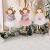 Christmas Decorations Cute Plush Angel Christmas Tree Decoration Pendant Small Pendant