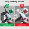25W PD Fast Charger 5A for Mobile Phones, UK/EU/US Type-C Adapter