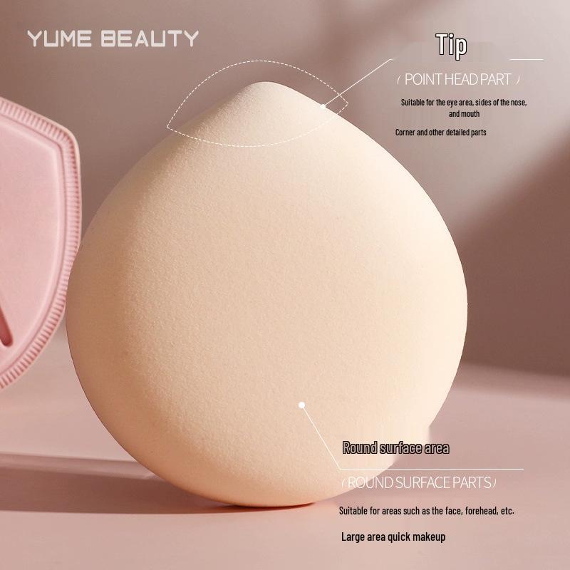 Marshmallow Cushion Puff: Dual-Use Wet/Dry Makeup Sponge, Super Soft, Non-Absorbent
