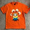 Minions Print Children Boys T-Shirt Skin Friendly Comfort Short Sleeve Tops Boys Girls Casual Birthday Gift Outfit