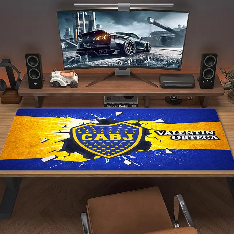 Boca Juniors Color Mouse Pad Large Gaming Table Cushion Non-slip Laptop Tablet Big Mousepad XXL Mat Mini PC Playmat With Lock Edge