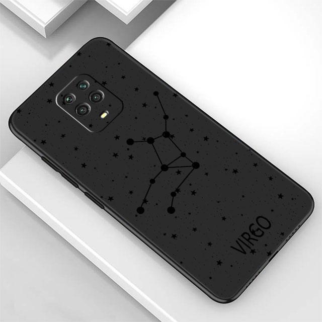 

Чехол с двенадцатью созвездиями для Xiaomi Redmi Note 11 9S 10 9 8 7 9A 9C 9i K40 8T 10C 9T K50, силиконовый чехол для телефона Redmi Note 11 Pro