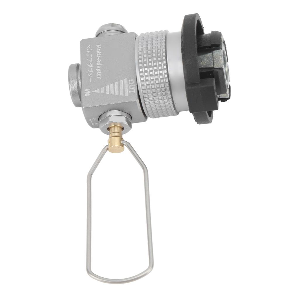 Gas Canister Refill Adapter Vent Valve Kit Shifter Portable Camping Backpacking Stove Fittings