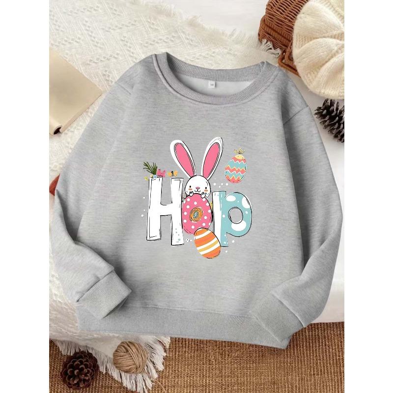 European sizes Exquisite Kid Fashion Sweatshirt, Comfortable Kids' Round Neck Sweatshirt, Casual Versatile Trendy Student Printed Top