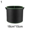 Non-woven Fabric Planting Bag Handle Round Flower Pot Container Gardening Tool