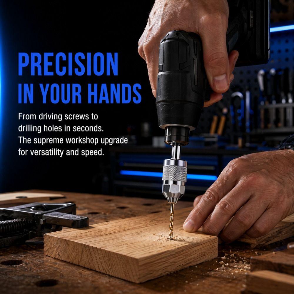 Hexagonal Shank Hex Shank Drill Bits Adapter Quickly Replace Hex Shank Connector  Woodworking