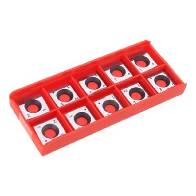 Carbide Inserts Replacement Cutters 15x15x2.5mm R100-81° Square Carbide Cutters