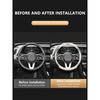 Coprivolante in Pelle Fibra di Carbonio Accessori Auto Per KIA Sportage Rio Ceed Proceed Sorento Picanto Optima Niro