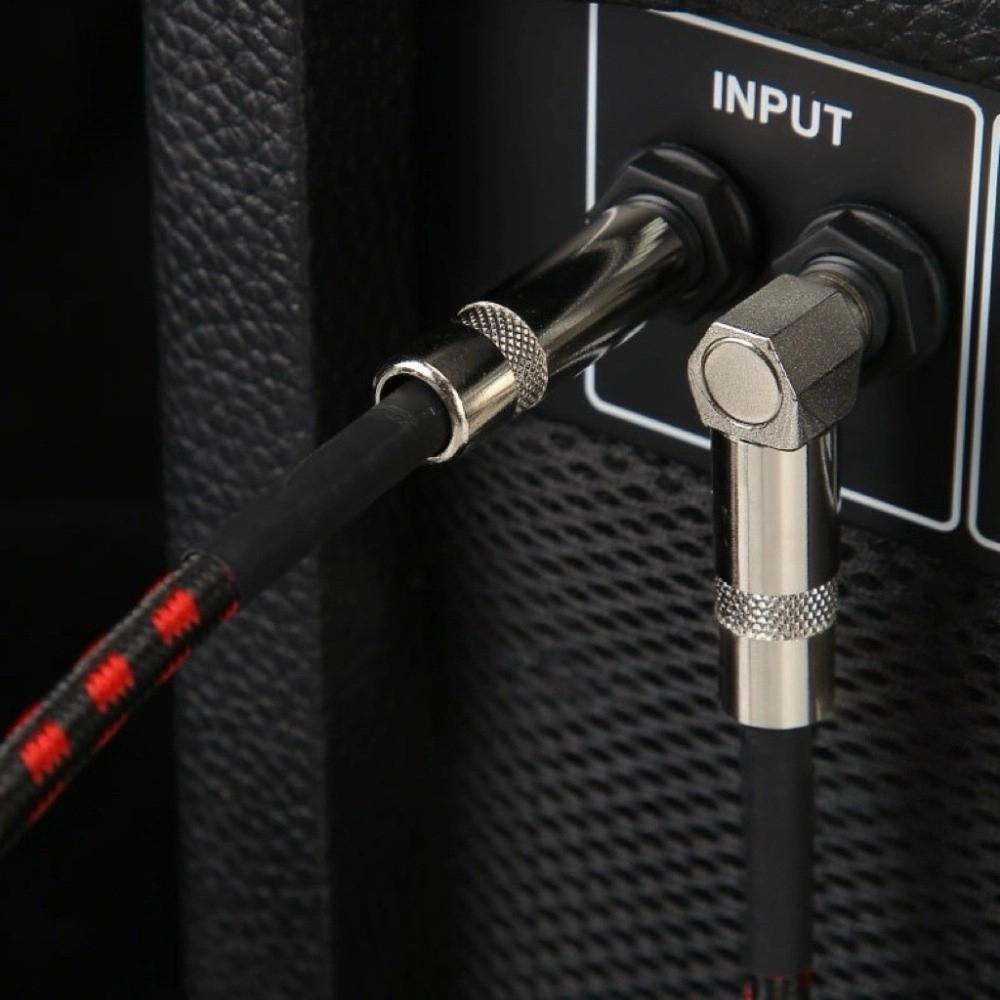 Metal Head 6.35mm Audio Cable Mono Cable Noise Reduction Cable  Live Performance