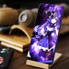 For Xiaomi Poco X4 F4 Gt M4 Pro 5g M3 9t 11t Mi 11 Lite 10t X3 Nfc F3 Note 10 Phone Case Anime Genshin Impact Capa Black