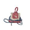 Student Lightweight Nylon Bag With Flap Closure And Contrast Details Campus For