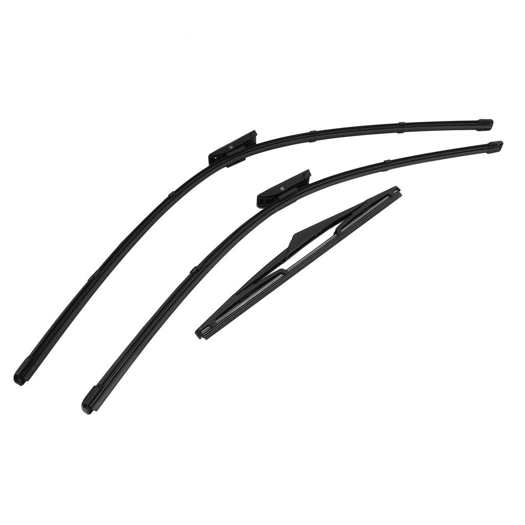 Set 3 Buc Ștergătoare Curățare Eficientă Față Spate Ștergătoare Parbriz Înlocuire pentru Grand Scenic 3 2009