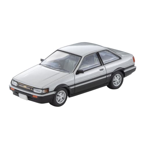 TOMYTEC Tomica Limited Vintage Neo 1/64 Scale LV-N284c Toyota Corolla Levin 2-Door GT-APEX Silver/Black 1984 Model (Finished Product)