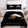 Michael Jackson'S Sparkle Print 3Pcs Bedding Setduvet Cover With 2 Bedropillowcase Home Birthday Gift
