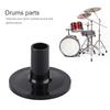 8 Pcs Plastic Black Drum Long Cymbal Sleeves Musical Instruments Accessory