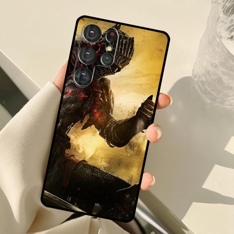 Game Dark Souls Case For Samsung Galaxy S23 S22 S21 Ultra Note 20 S8 S9 S10 Note 10 Plus S20 FE S21 FE Cover