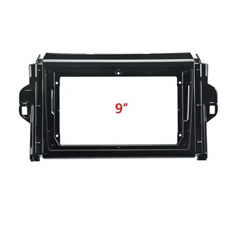 2 Din Autoradio Blende TOYOTA Fortuner 2015-2020 Auto Stereo Audio Player DVD Panel Armaturenbrett Einbausatz Rahmen Mittelkonsole Halter