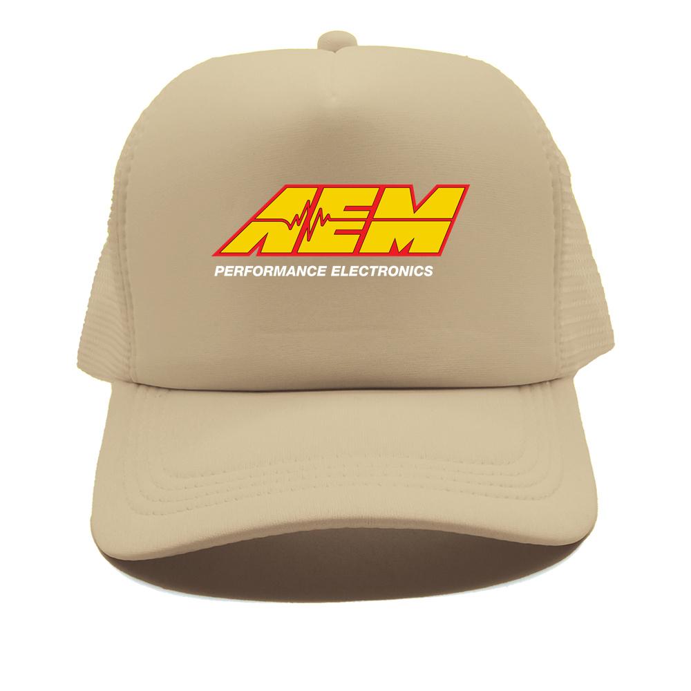 Aem Performance Electronics Trucker Cap Men Aem Hat Baseball Cap Unisex Outdoor Mesh Net Caps MZ-619