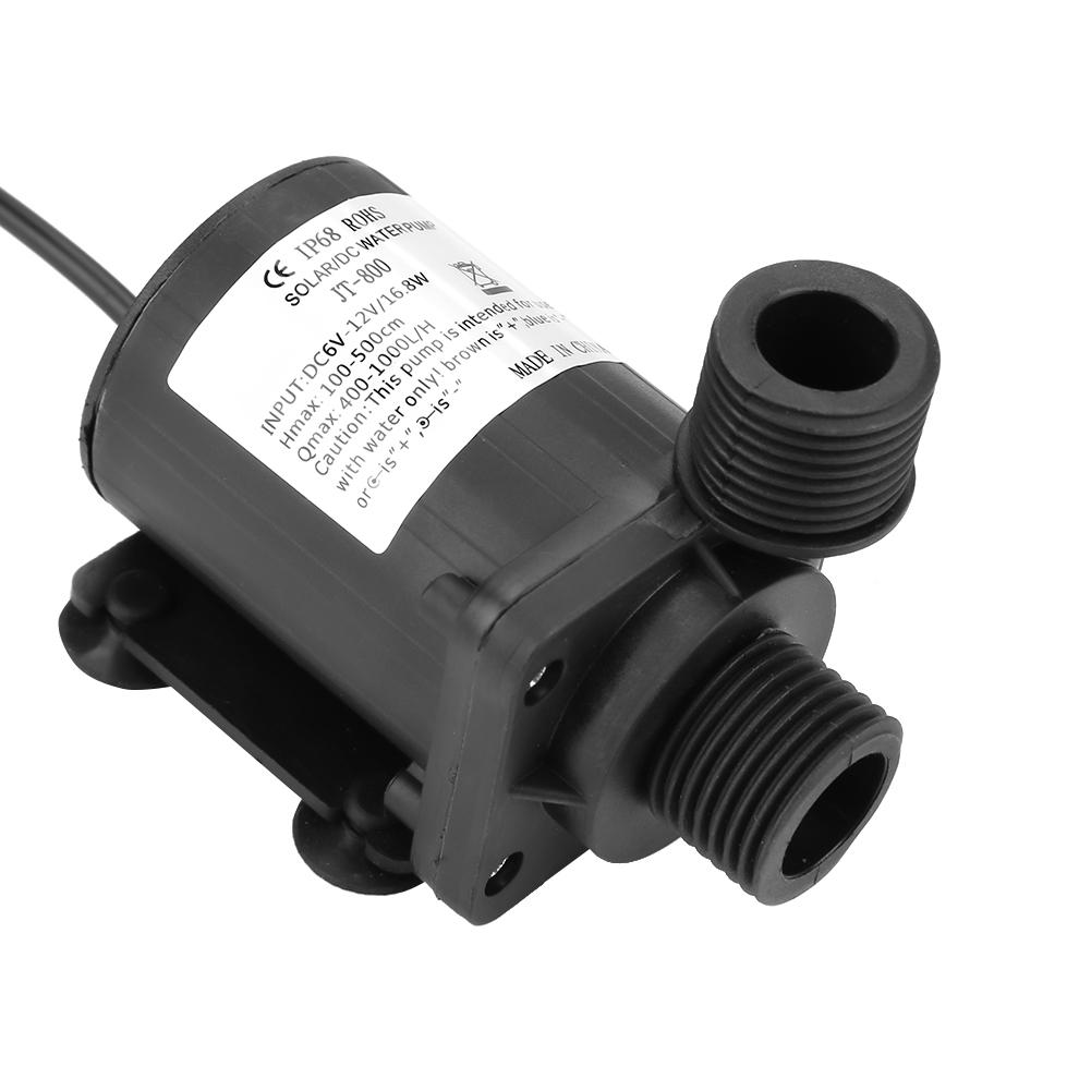 Mini DC Brushless Low Noise Boost Water Pump 12V 40 Celsius ~100 Celsius