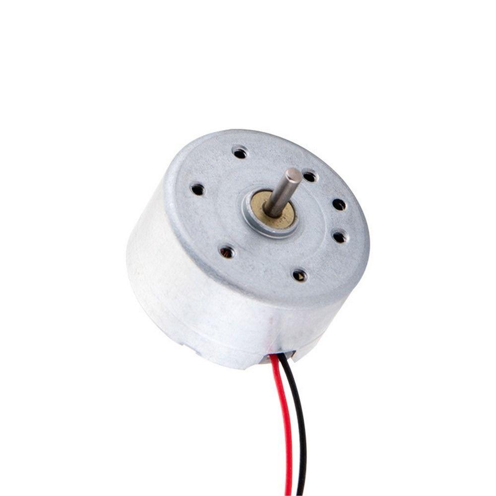 5Pcs 2Pin RF-300 DC Motor DC 1.5V-6V Hanging Neck Fan Motor New Micro 300 Motor  for Toy Model