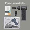 ZY7400 High-Speed Brushless Mini Portable Fan & Handheld Wireless Hair Dryer