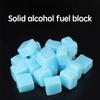 Solid Alcohol Wax, Eco-Friendly Smokeless Burner Block, Portable Heating Source for Indoor Gatherings, Outdoor Camping, and Field Cooking
