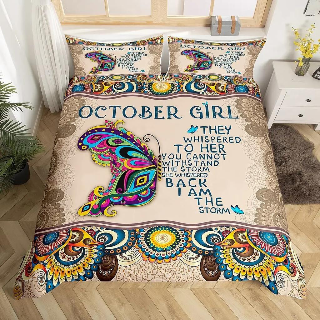 Mothers Day Duvet Cover Set Mom Gifts From Daughter Bedding Set Polyester Floral Print Comforter Cover Room Decor Twin King Size