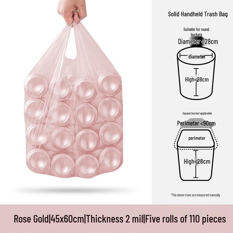 Thickened Vest Handle Trash Bags