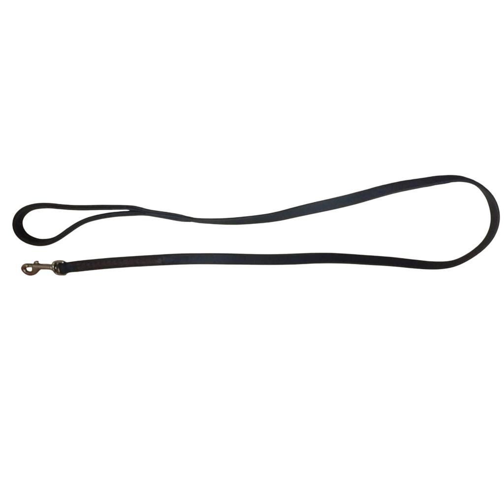 @ Klassische Lederleine für Hund Schwarze Farbe 188g Zr-8044-60% Rabatt